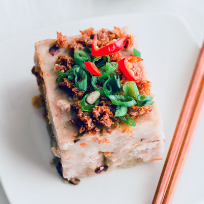 Cantonese Steamed Taro Cake